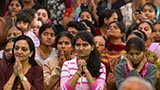  Devotees doing darshan of Swamishri