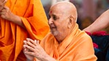  Swamishri in a divine, jovial mood