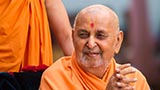  Swamishri in a divine, jovial mood