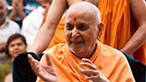  Swamishri in a divine, jovial mood