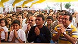 Devotees doing darshan of Swamishri