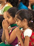 Devotees doing darshan of Swamishri
