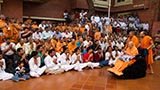  Devotees doing darshan of Swamishri