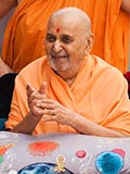  Swamishri in a divine, jovial mood