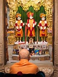  Swamishri engrossed in darshan