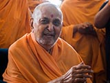  Swamishri in a divine, jovial mood