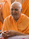  Swamishri in a divine, jovial mood