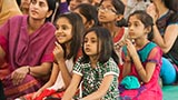  Devotees doing darshan of Swamishri
