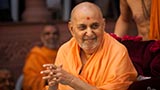  Swamishri in a divine, jovial mood