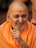  Swamishri blesses devotees