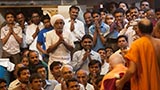  Devotees doing darshan of Swamishri