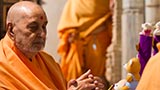  Swamishri engrossed in darshan