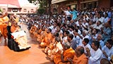  Devotees doing darshan of Swamishri
