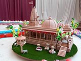  Decorations to mark Swamishri's Janm Jayanti celebrations 