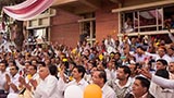  Devotees doing darshan of Swamishri