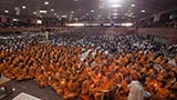  Sadhus and devotees during the assembly