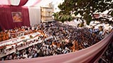  Devotees doing darshan of Swamishri