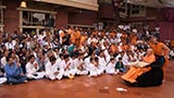  Devotees doing darshan of Swamishri