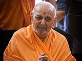  Swamishri in a divine, jovial mood