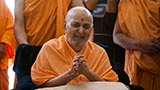  Swamishri in a divine, jovial mood