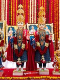  Murtis to be consecrated at BAPS Shri Swaminarayan Mandir at Bhuvaldi (Dahegam), India