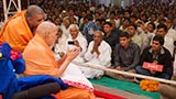  Devotees from Ugamedi doing darshan of Swamishri