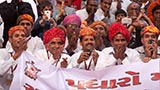  Devotees from Rajasthan doing darshan of Swamishri