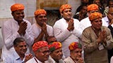  Devotees from Rajasthan doing darshan of Swamishri