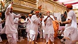 A skit presentation before Swamishri 