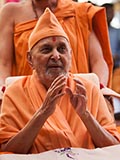  Swamishri blesses devotees