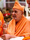  Swamishri in a divine, jovial mood