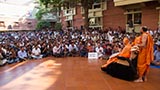  Devotees doing darshan of Swamishri