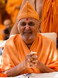  Swamishri in a divine, jovial mood