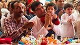  Devotees doing darshan of Swamishri