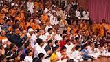  Devotees doing darshan of Swamishri