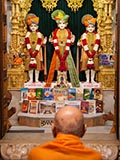  Swamishri engrossed in darshan