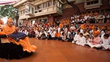  Devotees doing darshan of Swamishri