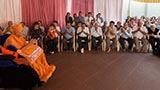  Devotees doing darshan of Swamishri