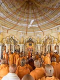  Sadhus doing darshan