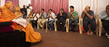  Swamishri greets devotees with 'Jai Swaminarayan'