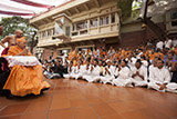  Devotees doing darshan of Swamishri