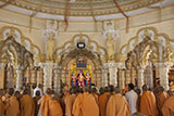  Sadhus doing darshan 