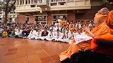  Devotees doing darshan of Swamishri