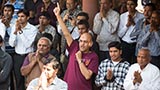  Devotees doing darshan of Swamishri