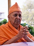  Swamishri engrossed in darshan