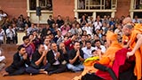  Devotees doing darshan of Swamishri