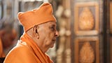  Swamishri engrossed in darshan