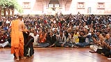  Devotees doing darshan of Swamishri