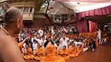 Devotees rejoice before Swamishri