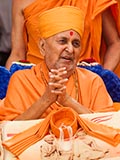 Swamishri in a divine mood